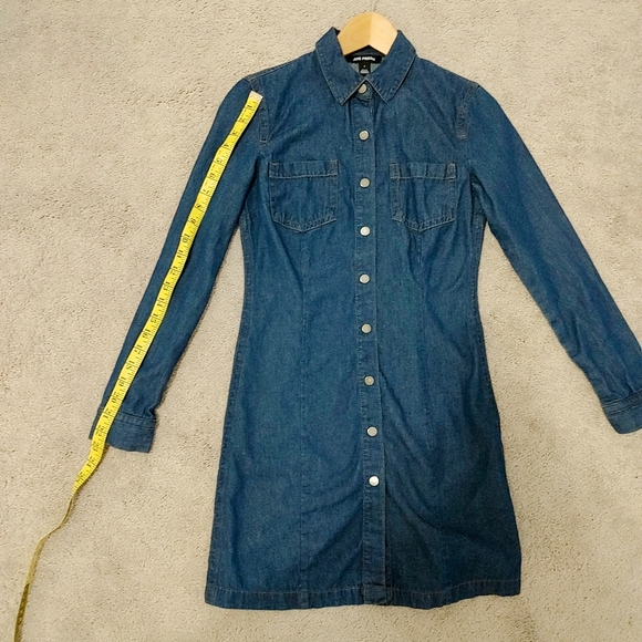Joe Fresh Chambray Demim Shirt Dress - Picture 5 of 6